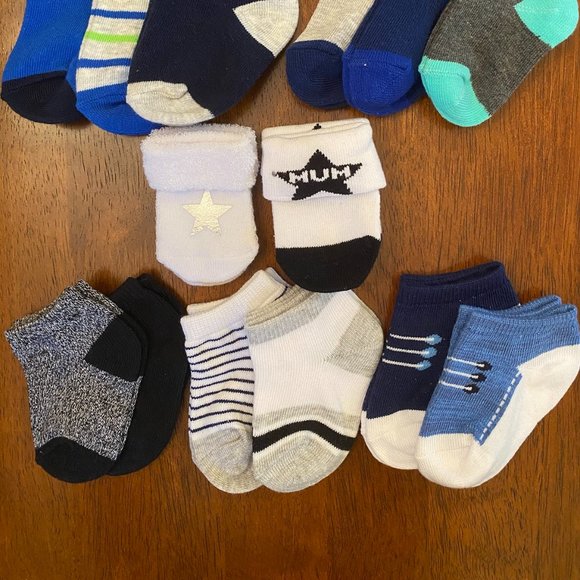 Baby Boy 0-12 Months Socks Bundles - Picture 2 of 2